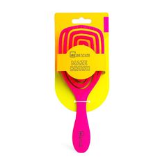 IDC Neon Maze Hair Brush Fuchsia - Εύκαμπτη Βούρτσα Μαλλιών