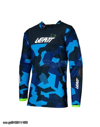 Leatt MX Jersey Moto 4.5 Enduro Blue