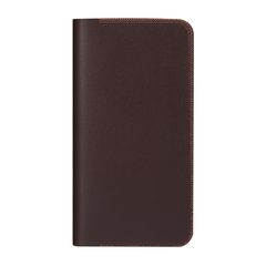 For 5.5-6.5 inch Phone Dual Wallet Business Clutch Phone Bag(Dark Brown)