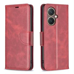 For vivo Y27 4G Lambskin Texture Leather Phone Case(Red)