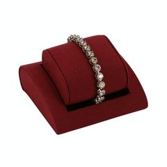 10x9.5x5.5cm Activity Bracelet Holder Jewelry Display Rack Microfiber Jewelry Counter Display Props