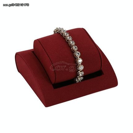 10x9.5x5.5cm Activity Bracelet Holder Jewelry Display Rack Microfiber Jewelry Counter Display Props