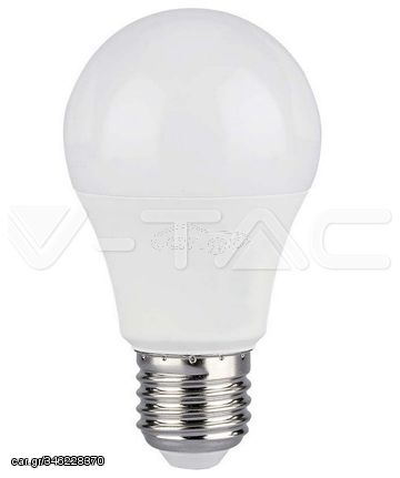 V-TAC έξυπνη λάμπα LED E27 Α60 8.5W RGB+4000Κ με ασύρματο χειριστήριο dimmable 2928