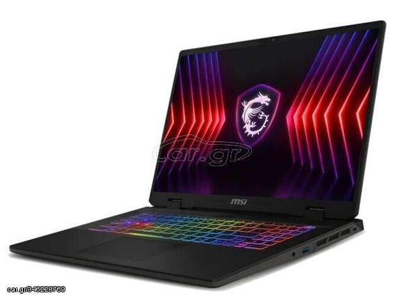 MSI Sword 17 B14VFKG-084XPL 17" QHD+ 240Hz (i7-14700HX/16GB/1TB SSD/GeForce RTX 4060/No OS) (US Keyboard) - Πληρωμή και σε έως 9 δόσεις