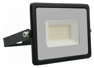 V-TAC Προβολέας LED 30W φυσικό λευκό 4000K PF>90 2510lm 100° IP65 μαύρο σώμα 215953