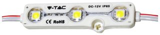 LED Module Αδιάβροχο με 3 SMD 5050 12v Ψυχρό Λευκό 5116