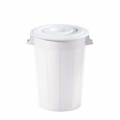 Κάδος Τροφίμων 100Lt ICS SPA Λευκός Ιταλίας (Χωρίς Καπάκι)