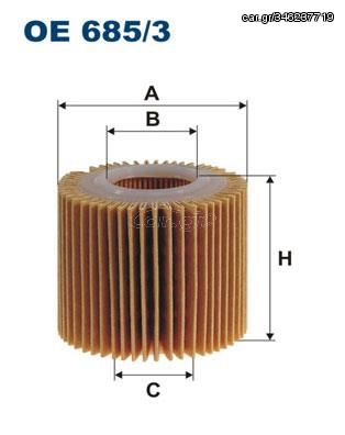 ΦΙΛΤΡΟ ΛΑΔΙΟΥ FILTRON  OE6853 0415240060 04152YZZA7