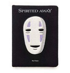 SPIRITED AWAY - No Face - Plush Journal 16.1x21.6x2.9cm