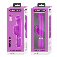 PRETTY LOVE GIGI Twinkled Tenderness Rabbit Vibrator PURPLE
