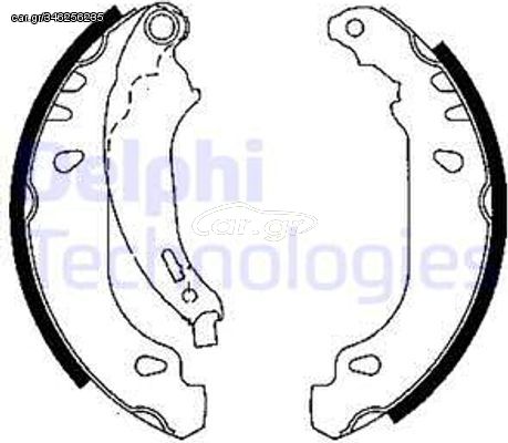 Delphi Σετ Σιαγόνων Φρένων - LS1848