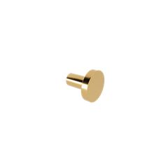 Άγγιστρο Μονό Μικρό W38xD40xH38mm Brass Verdi Lamda Warm Gold Brushed PDV 3010243