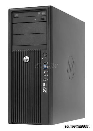 HP Workstation Z420 Tower, Refurbished Grade A Repainted, E5-1603, 16GB, 500GB HDD, DVD, Nvidia Quadro K600, FreeDOS