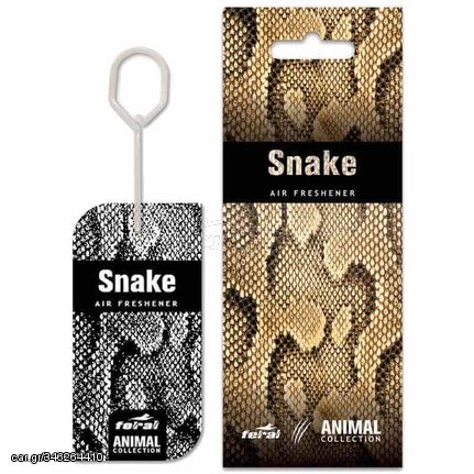 Αρωματικό Αυτοκινήτου Κρεμαστό Feral Animal Collection Snake