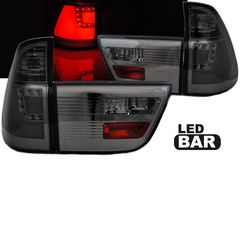 Πισινά Φανάρια Set Για Bmw X5 E53 99-03 Led Bar Φιμέ JunYan