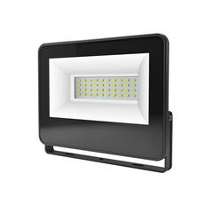 Aca Lighting Προβολέας LED 30W Σε Φυσικό Φως (4000K) 120° Με Μαύρο Περίβλημα IP66 - Φυσικό (4000-4500Κ)