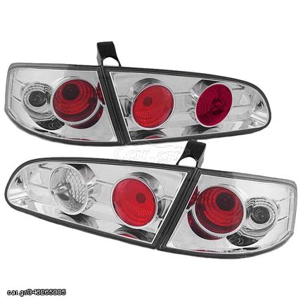 Πισινά Φανάρια Set Για Seat Ibiza 6L 02-08 Χρωμίου Sonar