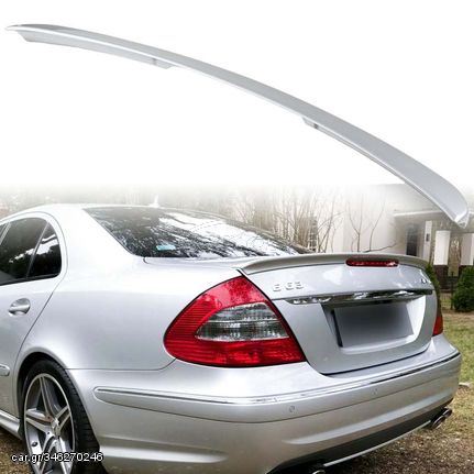 Αεροτομή Πορτ Παγκάζ Για Mercedes-Benz E-Class W211 03-09 Amg look Lipspoiler Από Abs Πλαστικό