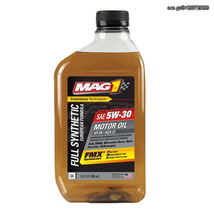 Λάδι - Λιπαντικό Κινητήρα Mag1 Full Synthetic 5W30 946ml