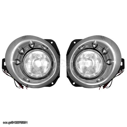 Προβολείς Ομίχλης Για Mitsubishi L-200 Triton 06+ Με 6 Led ΜΒ-436L 2 Τεμάχια