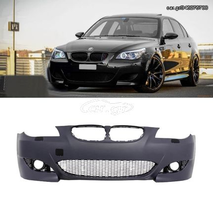 Μπροστινός Προφυλακτήρας Για Bmw 5 E60/E61 03-10 M5 Look Χωρίς Τρύπες Με Βάσεις PDC