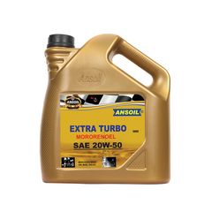 Λάδια αυτοκινήτου Ansoil Extra Turbo 50005B 20W-50 4lt 1 Τεμάχιο