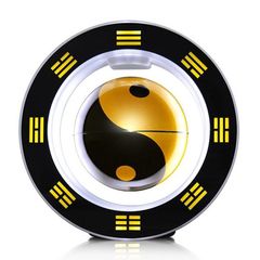 Μεγάλη Μαγνητική Αιωρούμενη Υδρόγειος Σφαίρα Yin Yang Tai Chi με LED Φωτιζόμενη Βάση - Globe Floating & Rotating