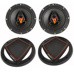 Ηχεία Αυτοκινήτου Cadence Η-ΙQ653 6.5" 50W RMS 3 Δρόμων Ζευγάρι 2 Τεμάχια