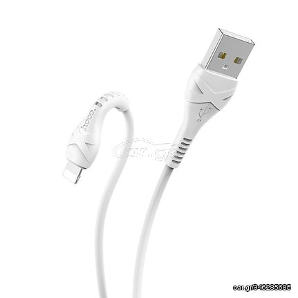 Καλώδιο Φόρτισης Και Μεταφοράς Δεδομένων USB Hoco X37 Fast Charging Για Iphone 2.4A 1 Τεμάχιο