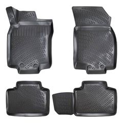 Πατάκια Σκαφάκια 3D Από Λάστιχο TPE Για Nissan X-Trail (T32) 2013-2021 Rizline 4 Τεμάχια Μαύρα