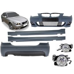 Body Kit Για Bmw 5 E60 05-11 M-Tech Με Προβολείς Ομίχλης Χωρίς PDC