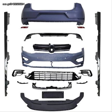 Body Kit Για VW Golf VII (7) 13-17 Upgrade To 7.5 17-19 R Look