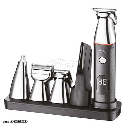 Adler Men'S Grooming Kit 5 In 1 with Lcd Display, AD2946