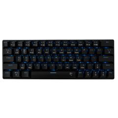 White Shark Wireless/Bt/Type-C Mechanical Keyboard Red Switch Gk-003111 Us Black, KAIKEN