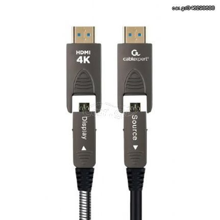 Cablexpert High Speed HDMI D-A Cable with Ethernet 'Aoc Armored Series' 20M, CCAP-HDMIDD-AOC-20M