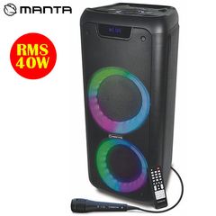 Manta Party Audio Loud Speaker 6,5' 40W Refurbished, REF-SPK5210