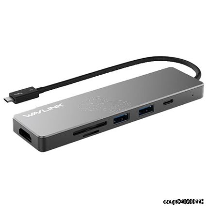 Wavlink USB3.1 Type-C Travel Mini Dock, WL-UHP3407