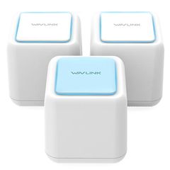 Wavlink Halo Base Pro AC1200 Dual-Band Whole Home Mesh Wifi System with Touchlink 3 Pack, WL-WN535M3