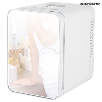 Adler Mini Fridge 4L with Mirror White, AD8085