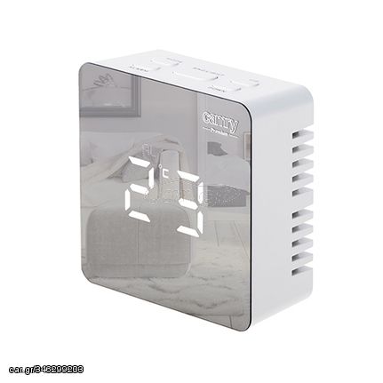 Camry Led Alarm Clock White, CR1150W