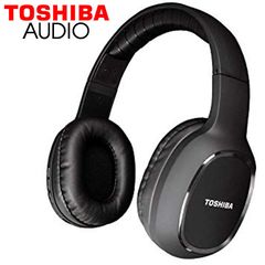 Toshiba Audio Bluetooth Sport Rubber Coated Stereo Headphone Black, RZE-BT160H-BLK