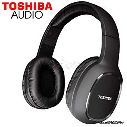 Toshiba Audio Bluetooth Sport Rubber Coated Stereo Headphone Black, RZE-BT160H-BLK