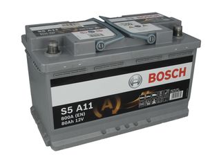 Μπαταρία BOSCH S5 START STOP AGM 12V 80Ah/800A - 0092S5A110