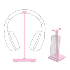 Armaggeddon Gaming Headphone Stand Pink, HPX-100P