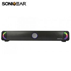 Sonic Gear Bluetooth Fm Soundbar with Light Effect Mp3 Battery Black, BT300B