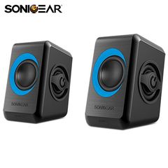 Sonic Gears USB Powered Quad Bass Speakers 2,0 Black Turquila, QUATRO2BT