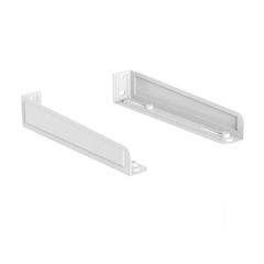 Gembird Universal Heavy Duty Steel Wall Brackets 35 Kg White, WM-U35-01-W