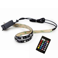 Gembird USB Rgb Led Strip 2 X 50 Cm, LED-2SU-RGB50-01