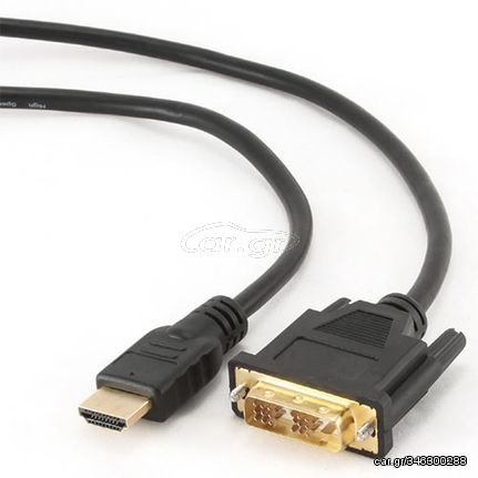 Cablexpert HDMI To Dvi Cable Single Link 0,5M, CC-HDMI-DVI-0.5M