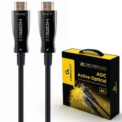 Cablexpert ACtive Optical High Speed 4K HDMI Cable with Ethernet 80M, CCBP-HDMI-AOC-80M